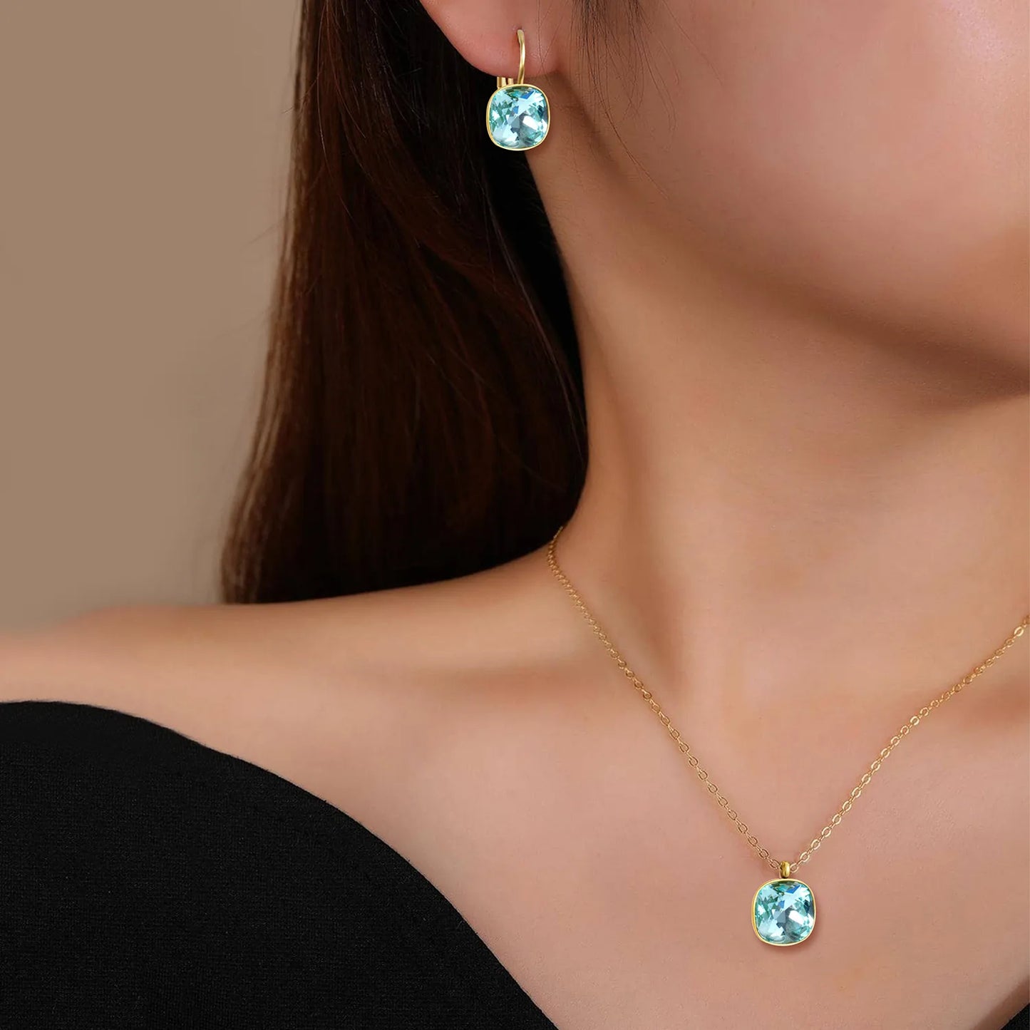 Set de Zirconias | negro o azul