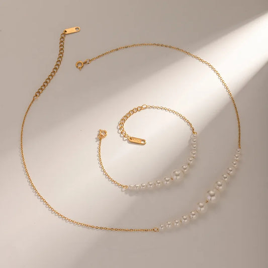 Set Brillo Perlado | 2 piezas