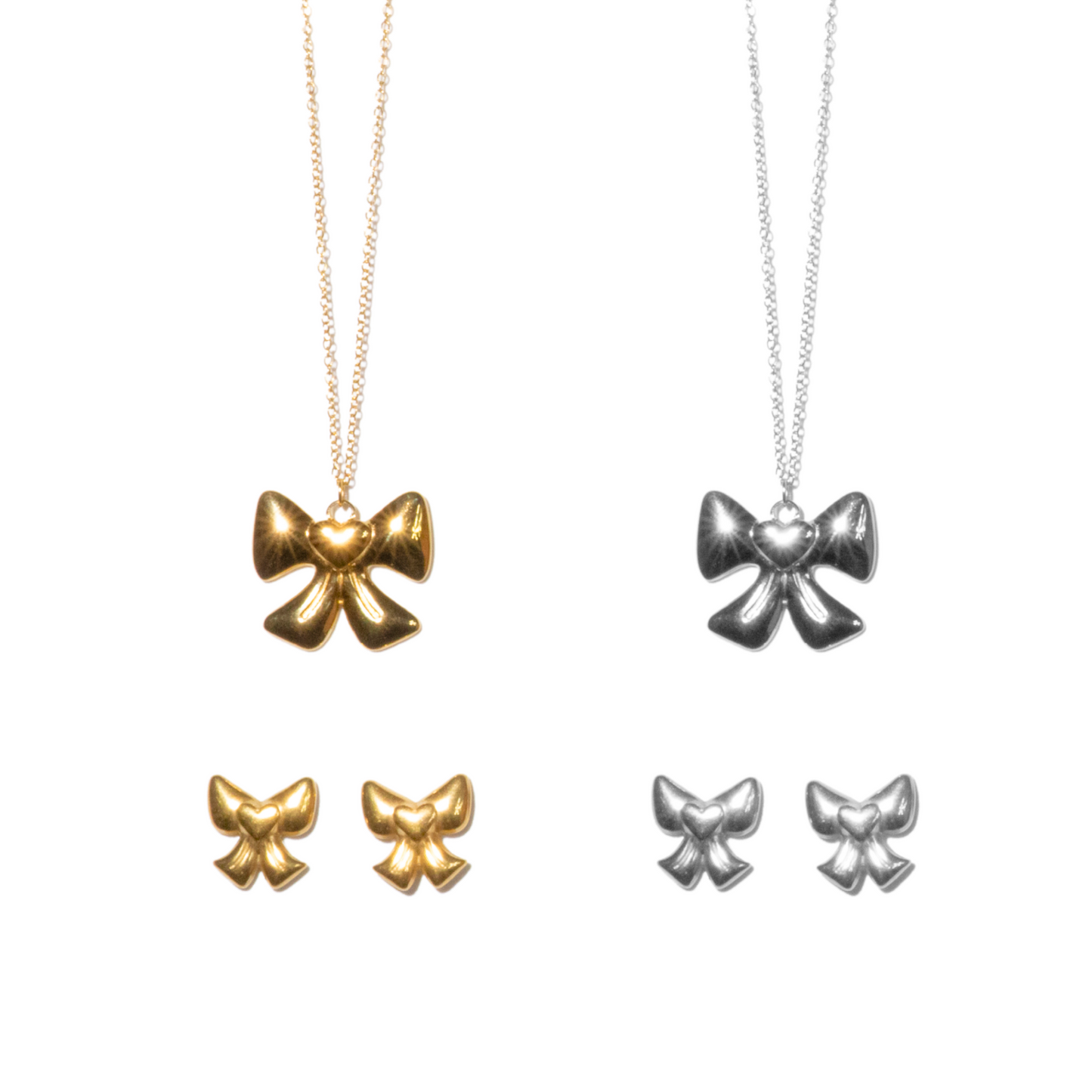 Set Lazito | 2 piezas | dorado y plateado