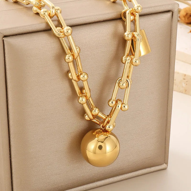 Set Balin con candado | dorado o plata | 2 piezas