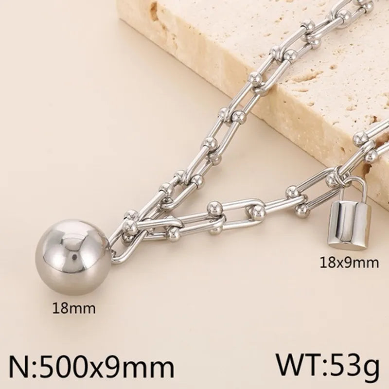 Set Balin con candado | dorado o plata | 2 piezas