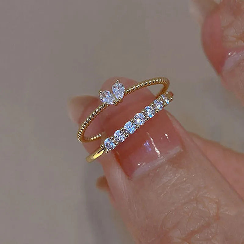 Anillo Simple Glow | 2 piezas | ajustable