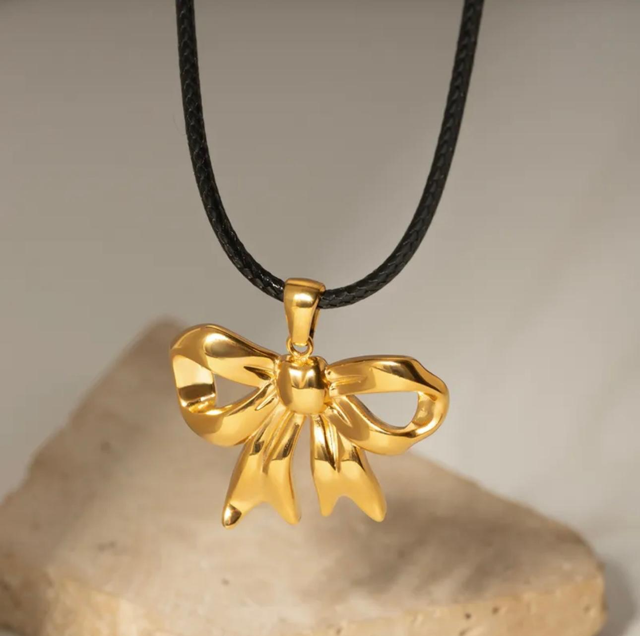 Collar Lazo | dorado