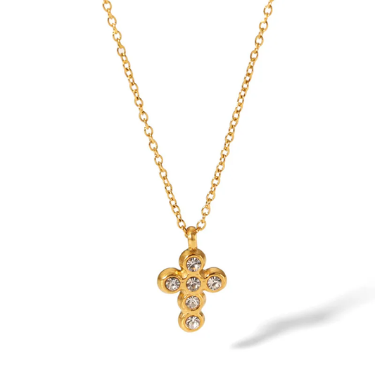 Set Cruz | 2 piezas | dorado