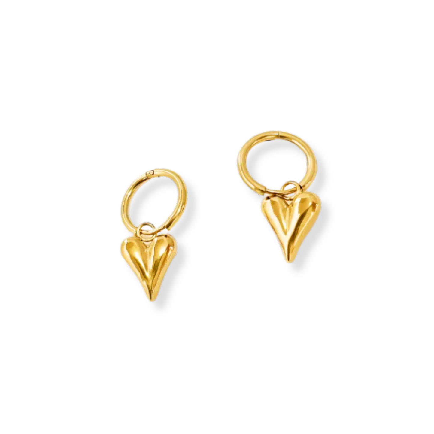 Aretes Love Hoops | 2 en 1 | dorados