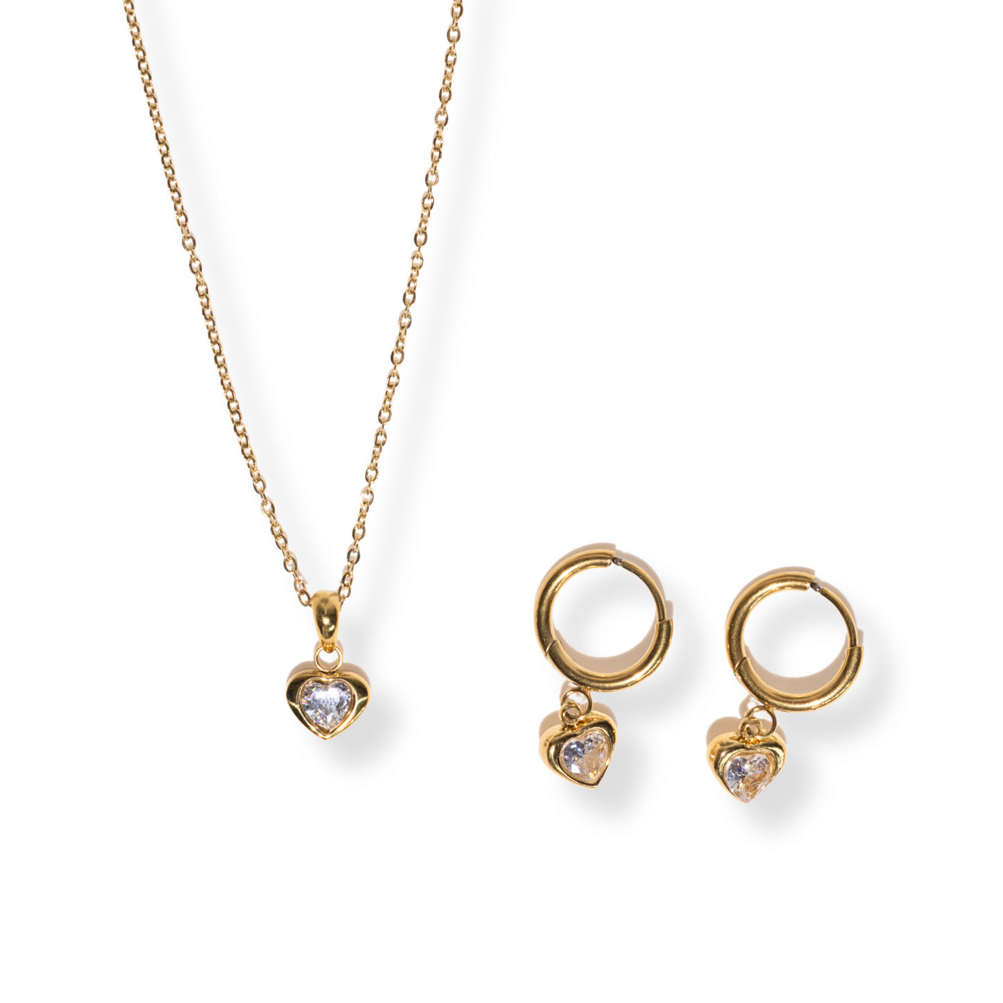 Set Mary | 2 piezas | dorado- Acero Inoxidable