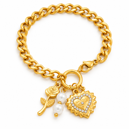Pulsera Amuleto en Flor