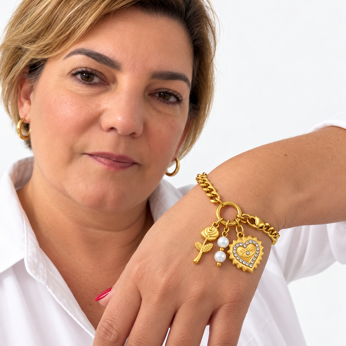 Pulsera Amuleto en Flor