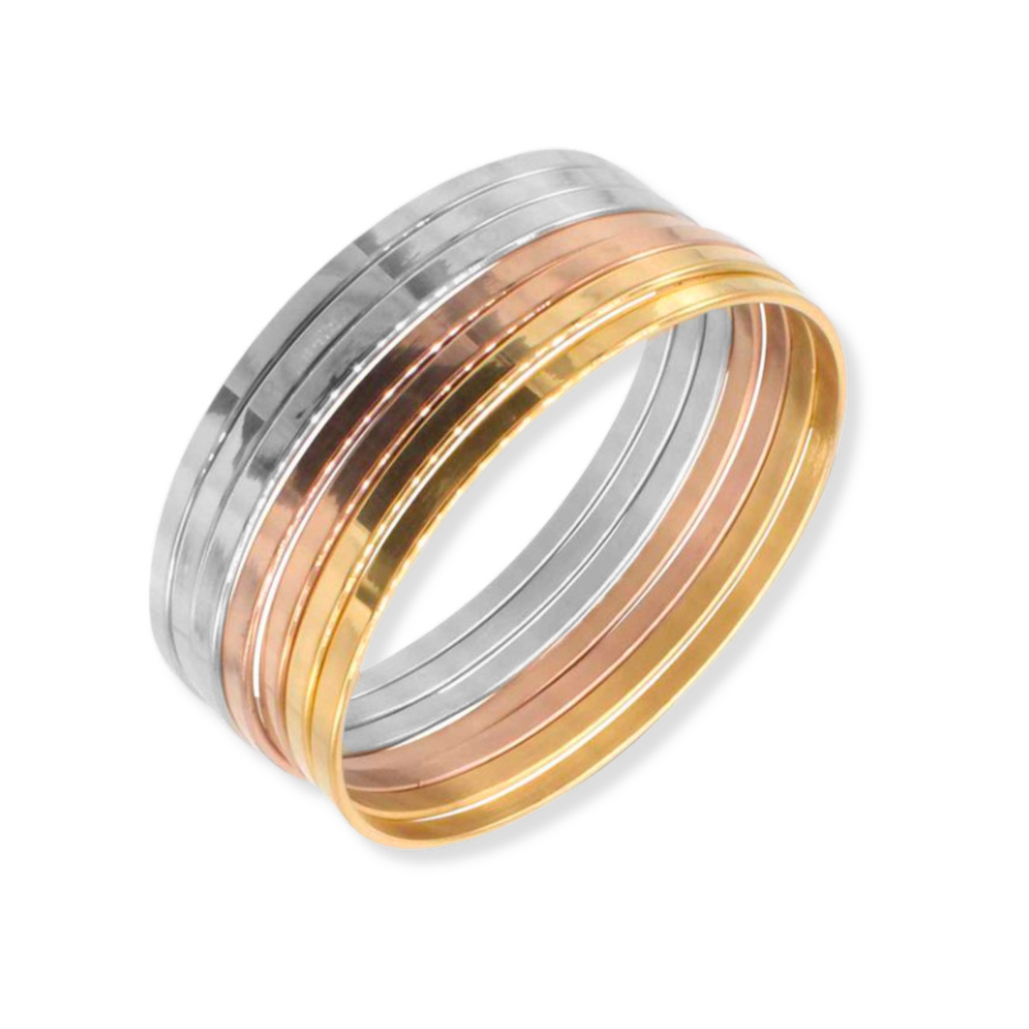 Bangles de 7pcs | 3 tonos