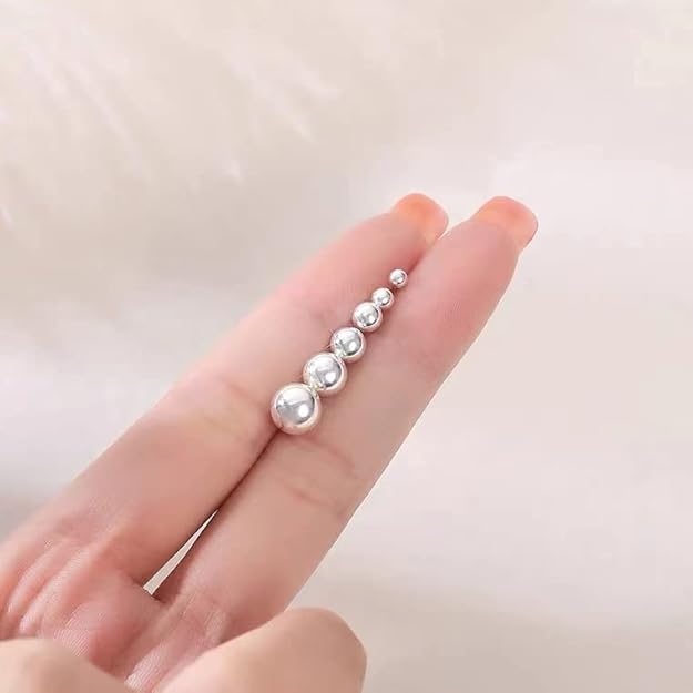 Aretes Studs 925 Sterling Silver | diferentes tamaños