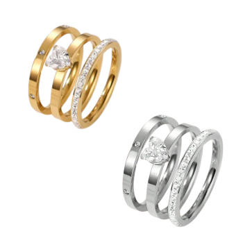 Anillo Triple Glow | 3 piezas