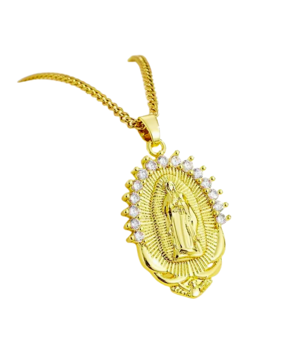 Collar Guadalupe de Luz- Acero Inoxidable 316L