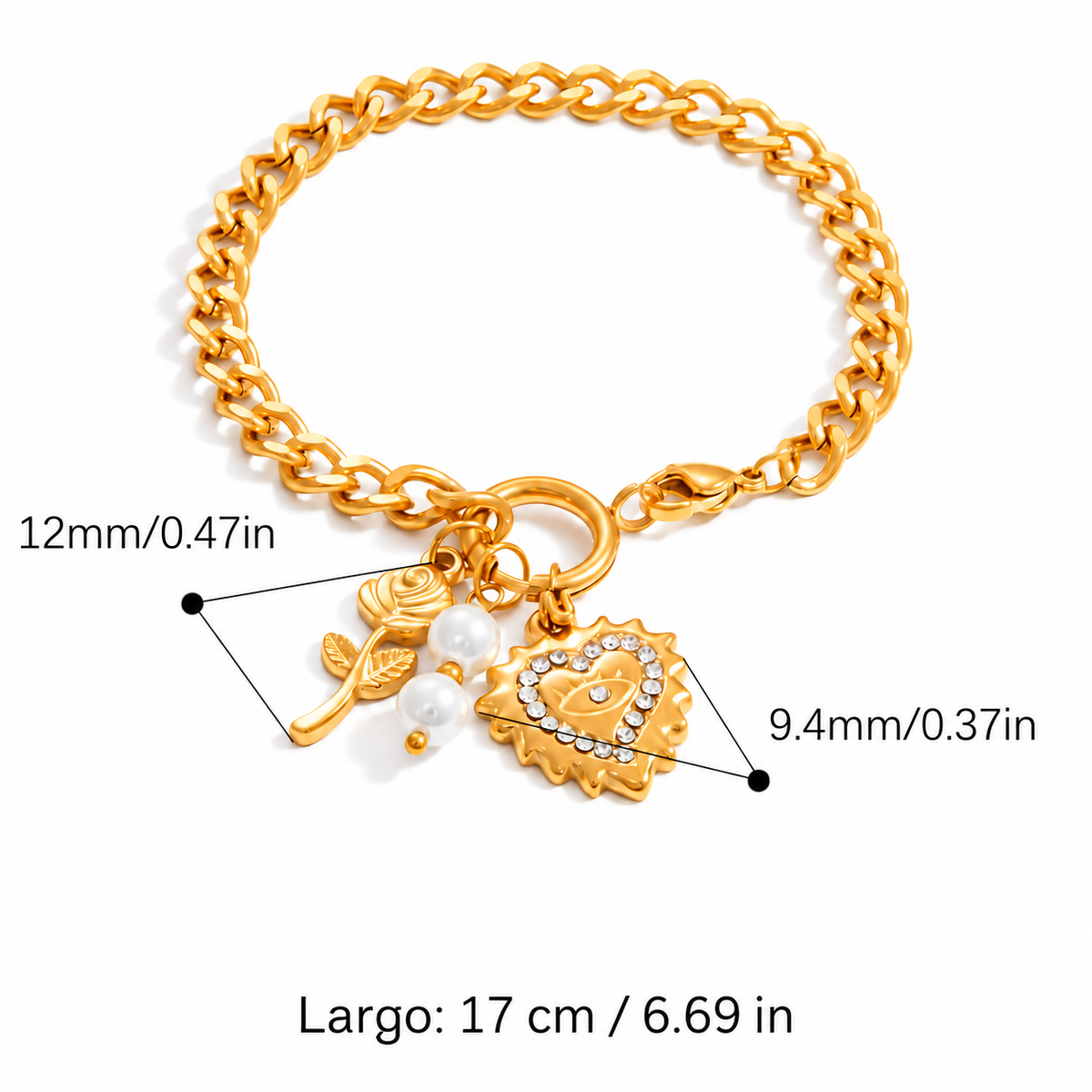 Pulsera Amuleto en Flor