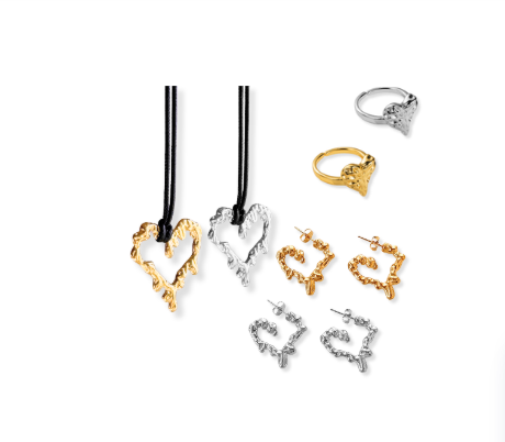 Amor Moderno- Dorado o Plateado