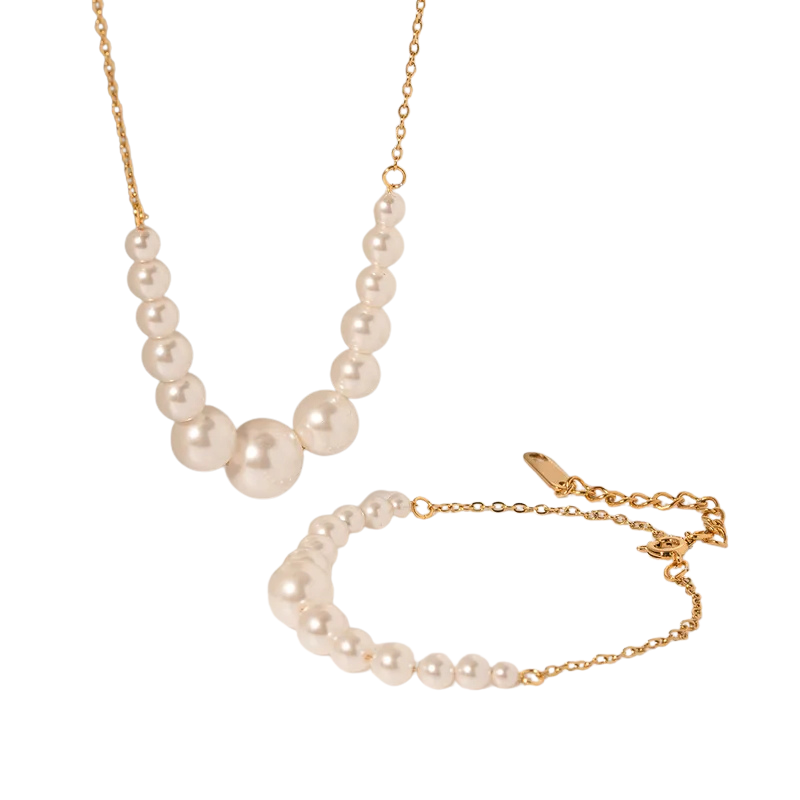 Set Brillo Perlado | 2 piezas