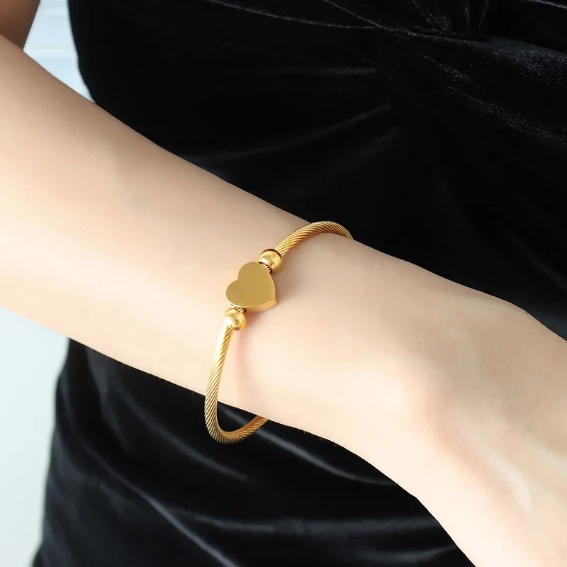 Spiral set with heart | 2 pieces