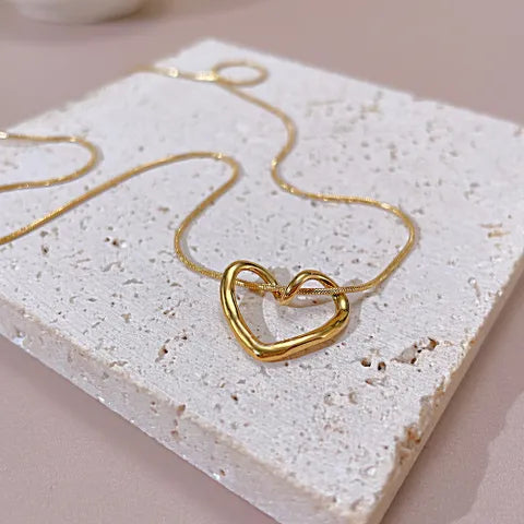 Collar Lisi | Corazon | dorado