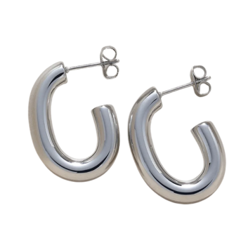 Aretes Gladis en dorado  y  plata| Acero inoxidable