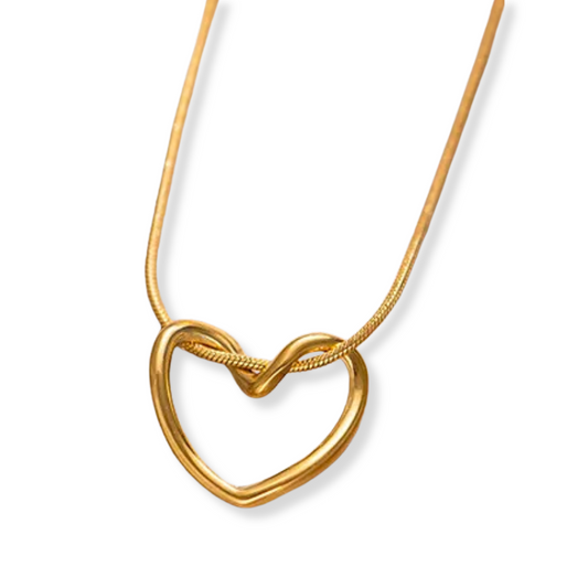 Collar Lisi | Corazon | dorado